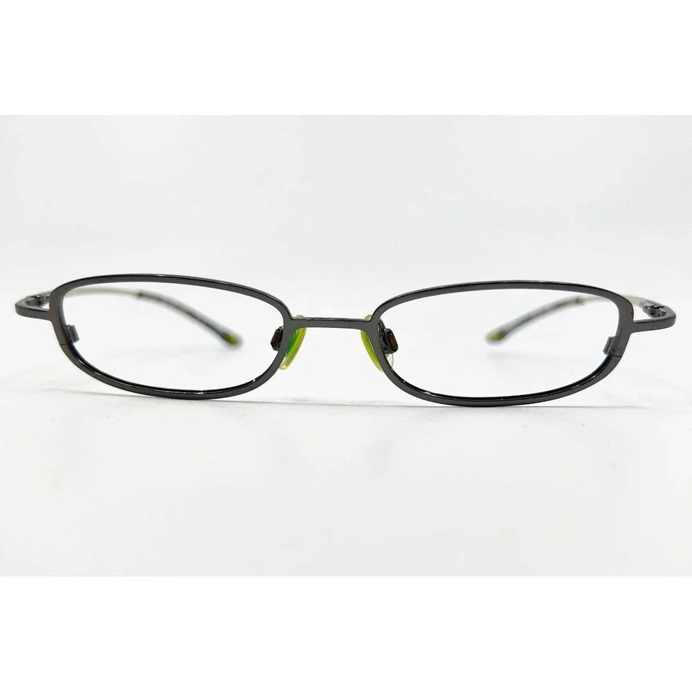 Sigrid Olsen Eyeglasses Womens Brown Oval Metal Frames 48-17-135